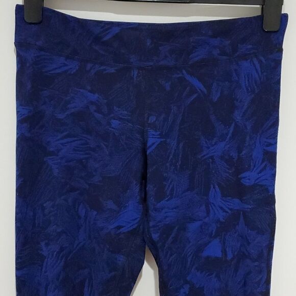 CHAMPION medium duo dry blue and black athletic leggings - Picture 2 of 6